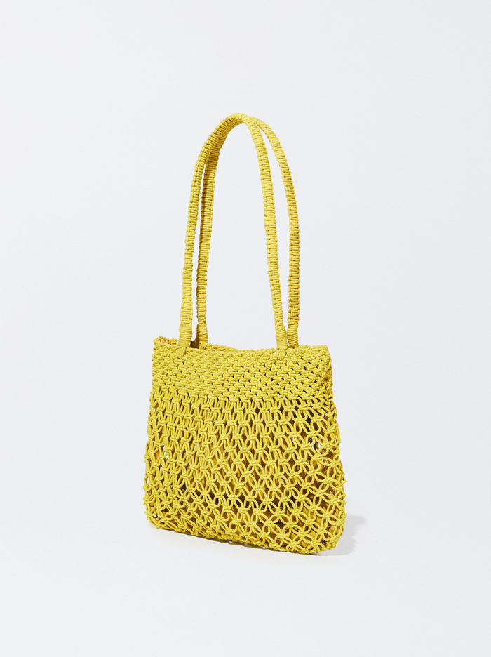 Parfois Crochet Taška Cez Rameno Damske Žlté | Slovensko-XIAR15049