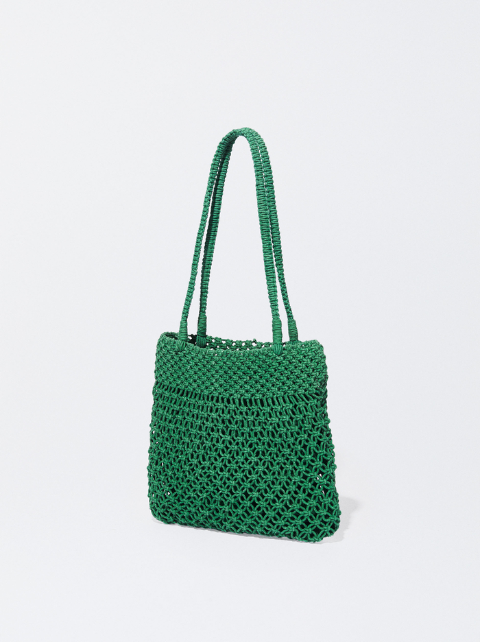 Parfois Crochet Taška Cez Rameno Damske Zelene | Slovensko-YISO82064