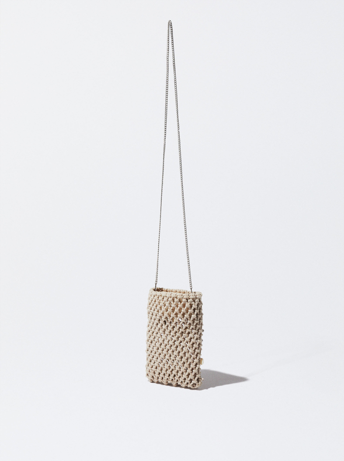Parfois Crochet With Shell Taska Na Mobil Damske Béžové | Slovensko-MKNF73125