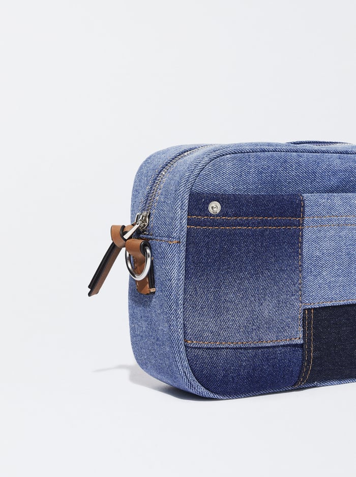 Parfois Denim Crossbody Kabelka Damske Modre | Slovensko-IHLG82351