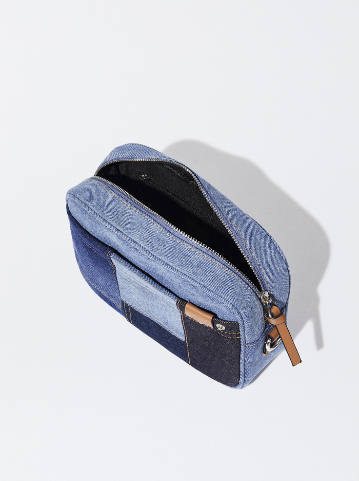 Parfois Denim Crossbody Kabelka Damske Modre | Slovensko-IHLG82351