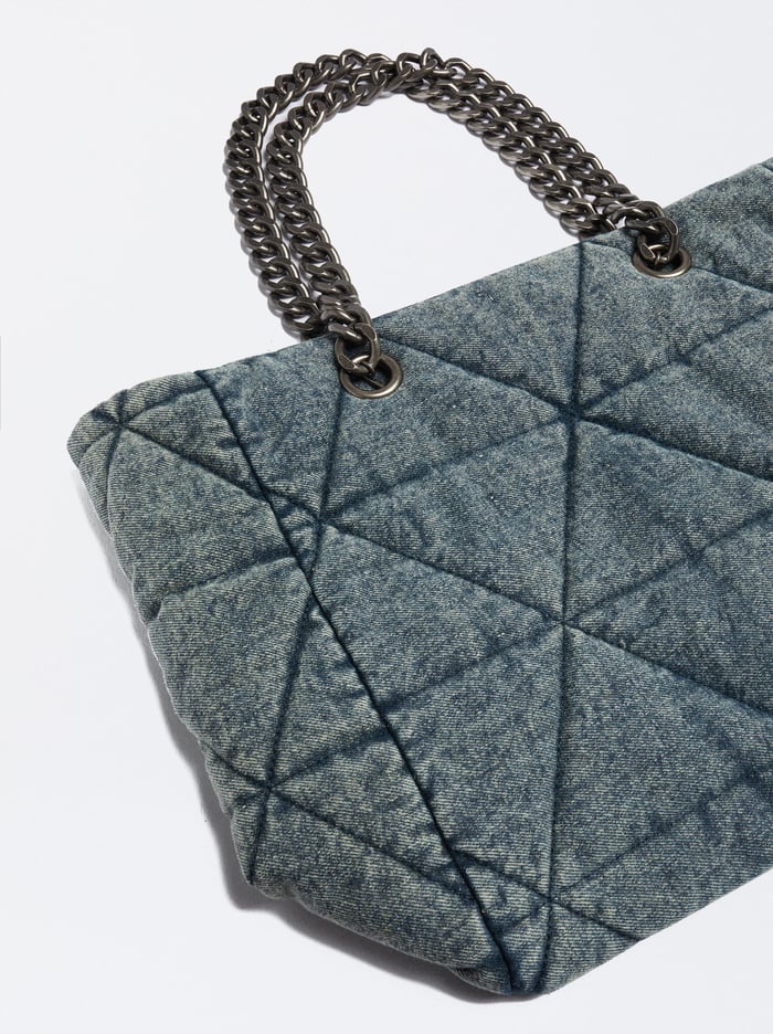Parfois Denim Prenosná Taška Damske Modre | Slovensko-RPNX09651