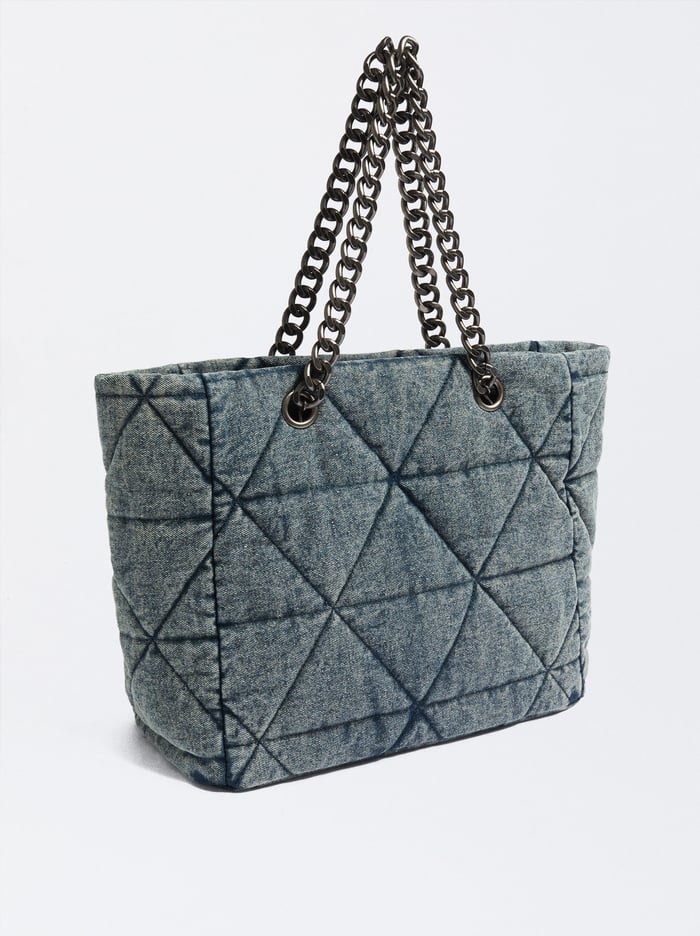 Parfois Denim Prenosná Taška Damske Modre | Slovensko-RPNX09651