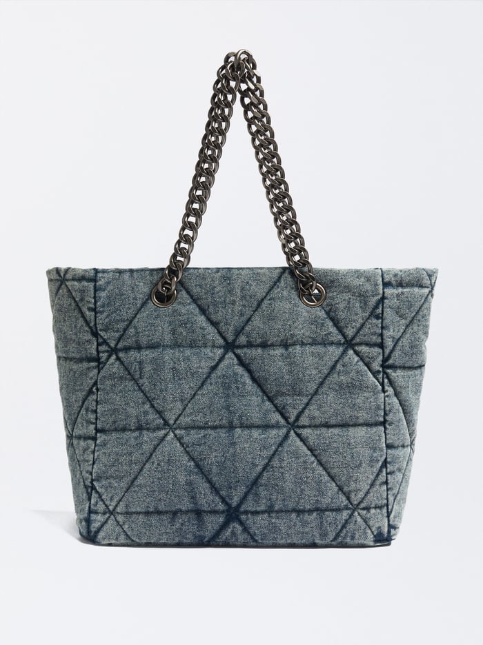 Parfois Denim Prenosná Taška Damske Modre | Slovensko-RPNX09651
