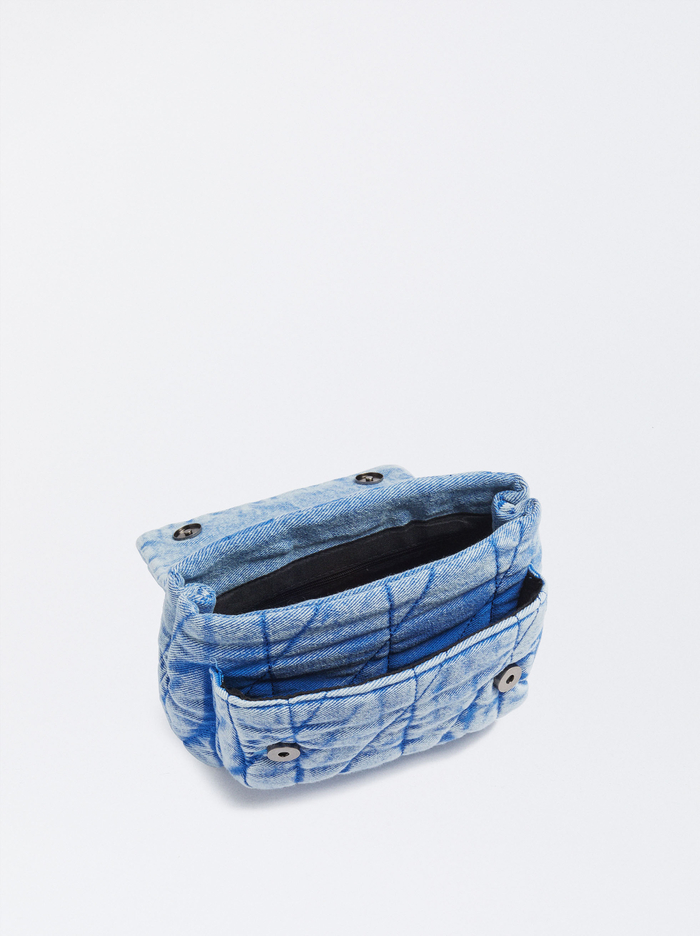 Parfois Denim Taška Cez Rameno Damske Modre | Slovensko-KXUG86902