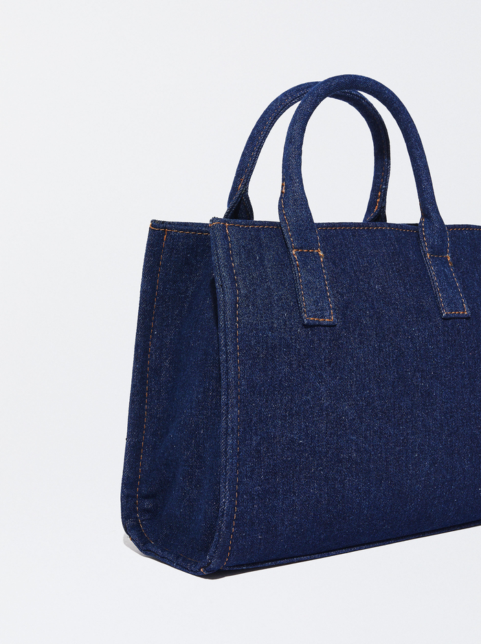 Parfois Denim With Removable Interior Kabelky Damske Modre | Slovensko-APHW49827