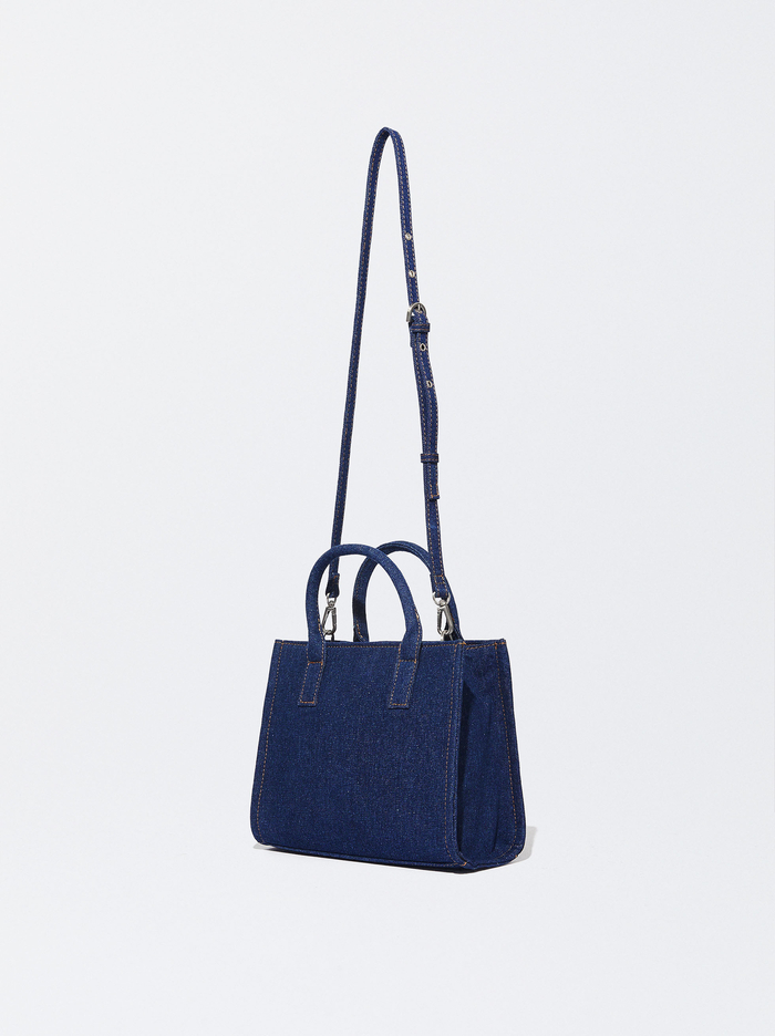 Parfois Denim With Removable Interior Kabelky Damske Modre | Slovensko-APHW49827