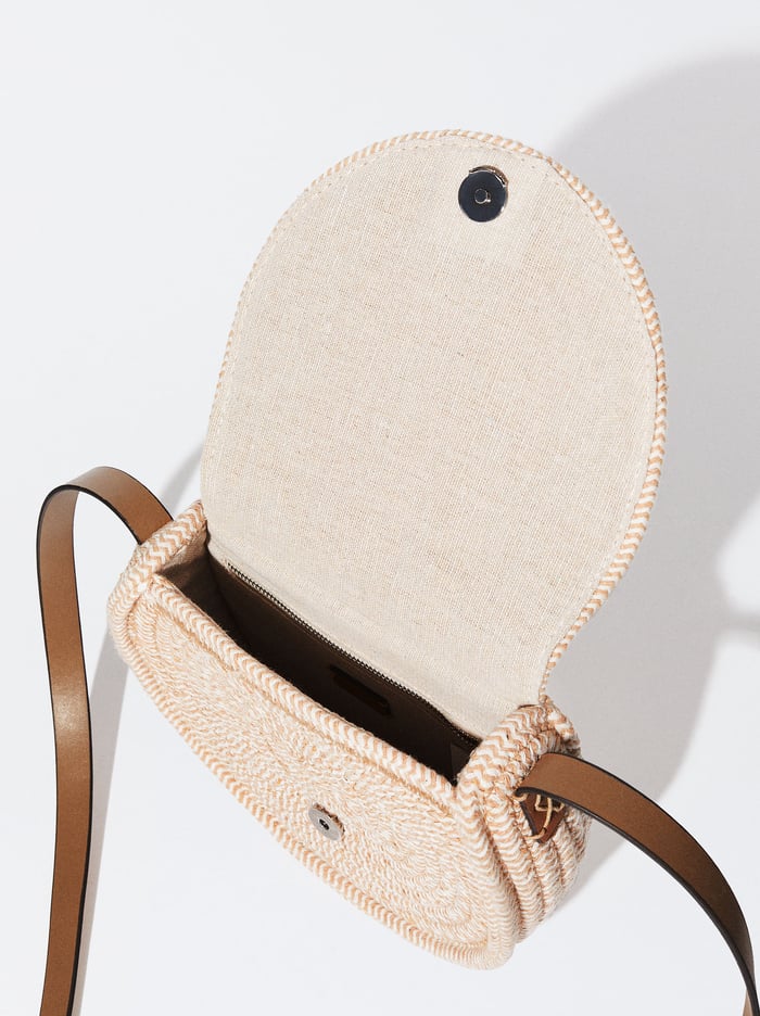 Parfois Detachable Pendant Crossbody Kabelka Damske Béžové | Slovensko-NXOQ29857