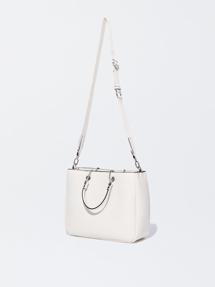 Parfois Detachable Pendant Kabelky Damske Biele | Slovensko-NKBM70583
