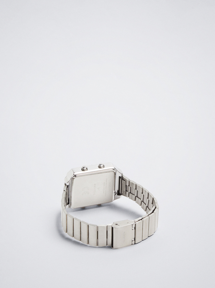 Parfois Digitálny Stainless Steel Hodinky Damske Strieborne | Slovensko-WEZB20736