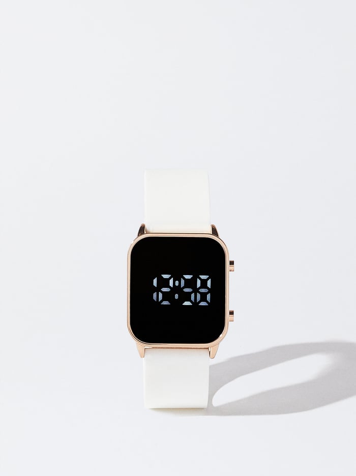 Parfois Digitálny With Interchangeable Straps Hodinky Damske Zlate | Slovensko-FXRO34250