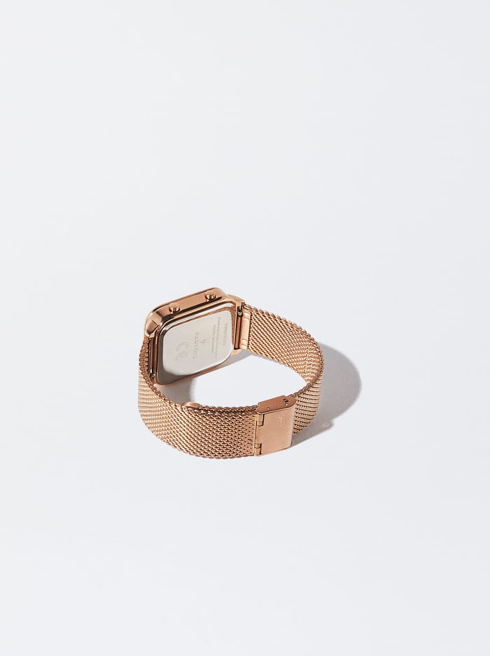 Parfois Digitálny With Interchangeable Straps Hodinky Damske Zlate | Slovensko-FXRO34250