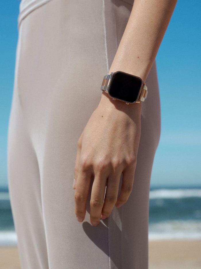 Parfois Digitálny With Interchangeable Straps Hodinky Damske Zlate | Slovensko-FXRO34250