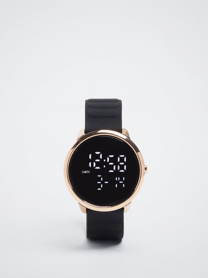 Parfois Digitálny With Interchangeable Straps Hodinky Damske Ruzove Zlate | Slovensko-GDKA21794