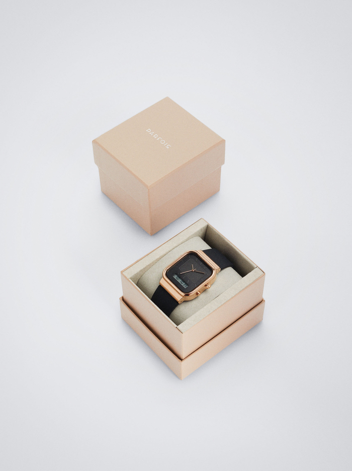 Parfois Digitálny With Square Case Hodinky Damske Čierne | Slovensko-CBFL40571