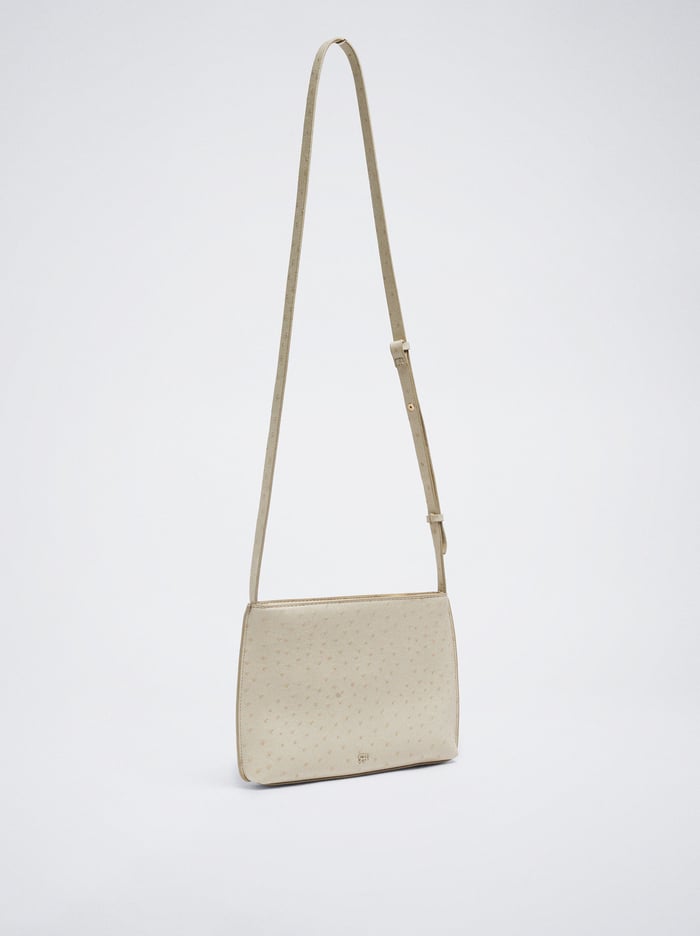 Parfois Embossed Crossbody Kabelka Damske Biele | Slovensko-TQBY48205