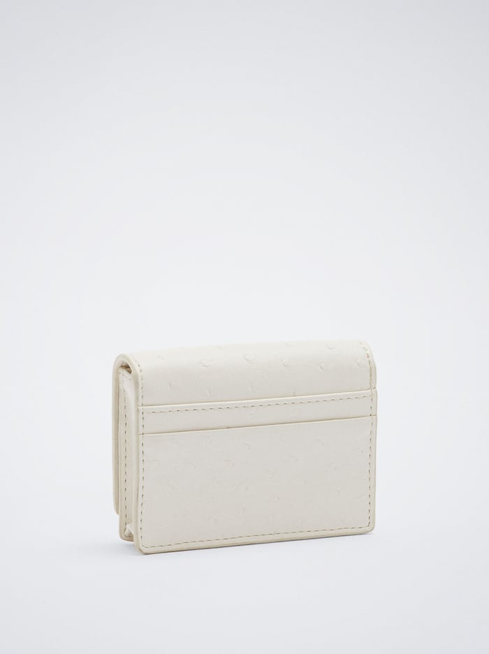 Parfois Embossed Držiteľ Karty Damske Biele | Slovensko-YBAW68943