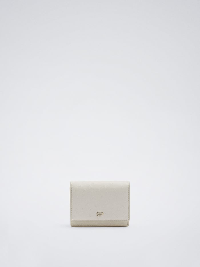 Parfois Embossed Držiteľ Karty Damske Biele | Slovensko-YBAW68943