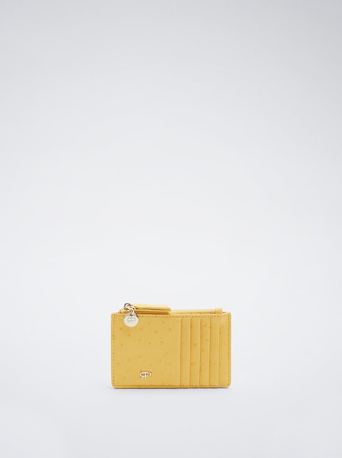 Parfois Embossed Držiteľ Karty Damske Žlté | Slovensko-GLYC95230