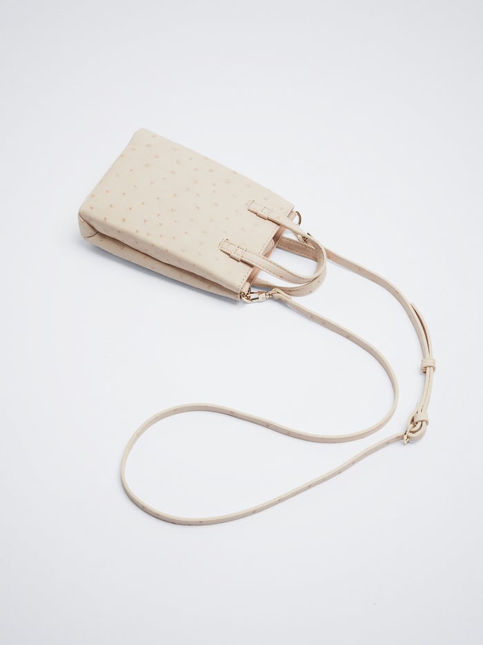 Parfois Embossed Taska Na Mobil Damske Béžové | Slovensko-ZPUW91586