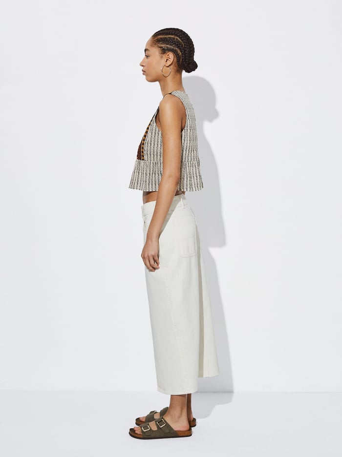 Parfois Embroidered Bavlnene Topy Damske Viacfarebný | Slovensko-NISW59378