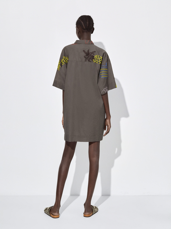 Parfois Embroidered Shirt Saty Damske Viacfarebný | Slovensko-SGDA41620