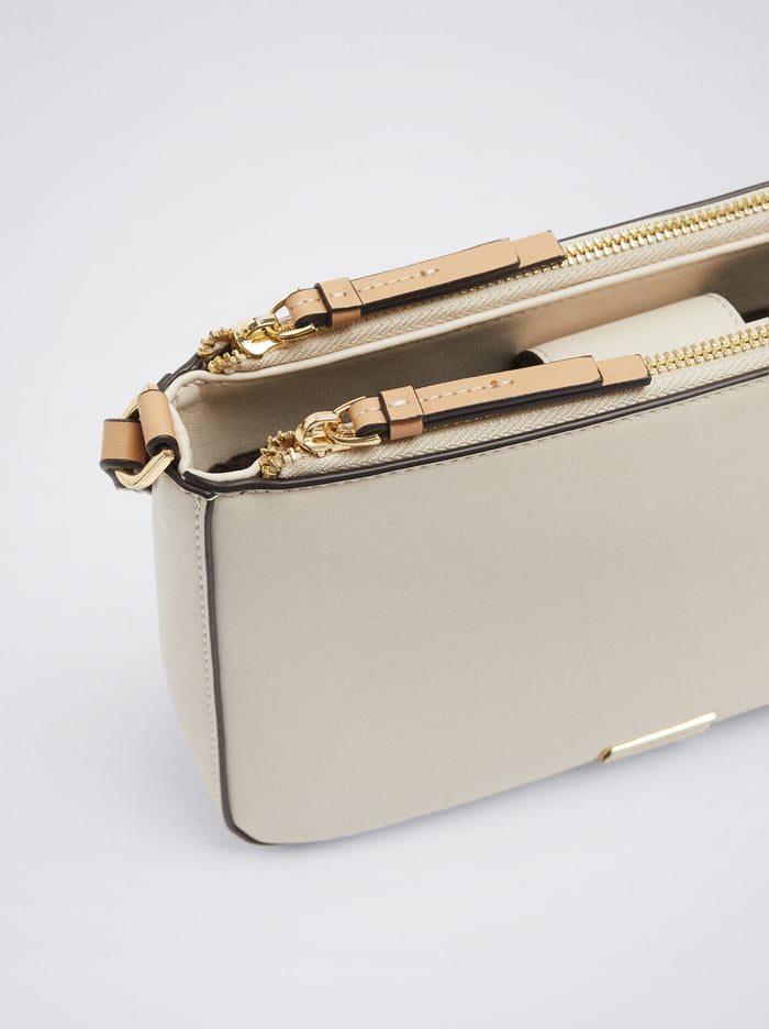 Parfois Everyday Crossbody Kabelka Damske Biele | Slovensko-HTCG50326