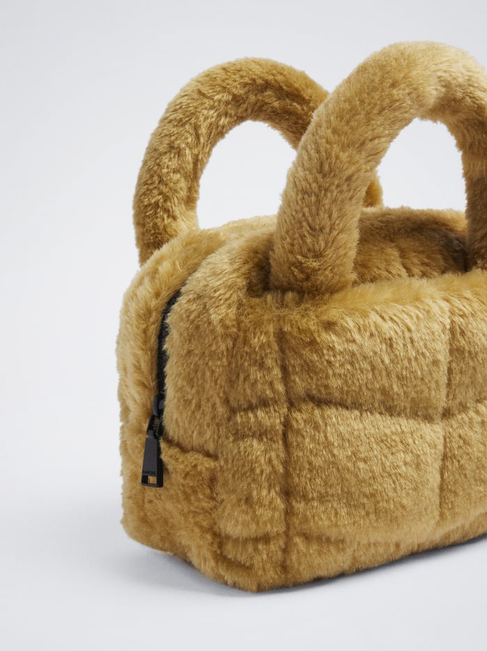 Parfois Faux Fur Crossbody Kabelka Damske Zelene | Slovensko-BTCH89310