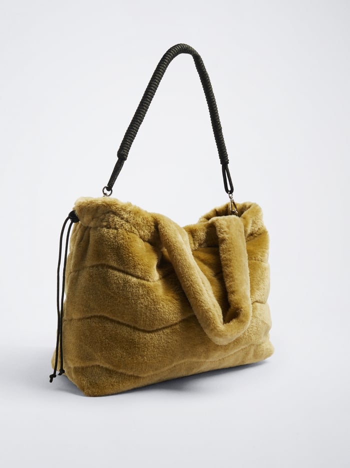 Parfois Faux Fur Prenosná Taška Damske Zelene | Slovensko-WCMJ31625