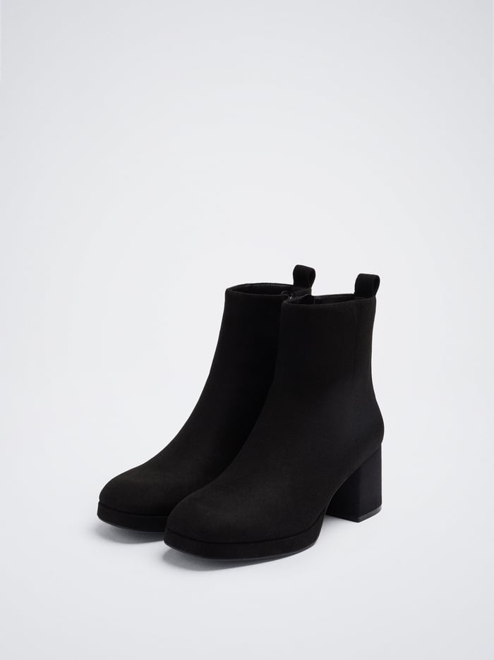 Parfois Faux Semisove Clenkove Cizmy Damske Čierne | Slovensko-GITD85491