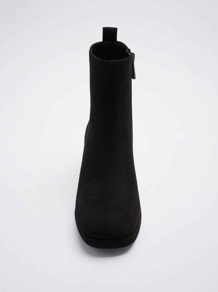 Parfois Faux Semisove Clenkove Cizmy Damske Čierne | Slovensko-GITD85491