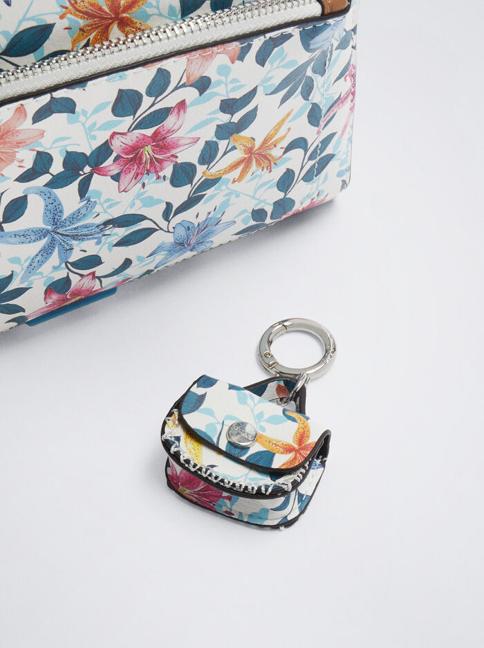 Parfois Floral Print Crossbody Kabelka Damske Viacfarebný | Slovensko-HWJG65107
