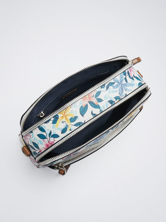 Parfois Floral Print Crossbody Kabelka Damske Viacfarebný | Slovensko-HWJG65107