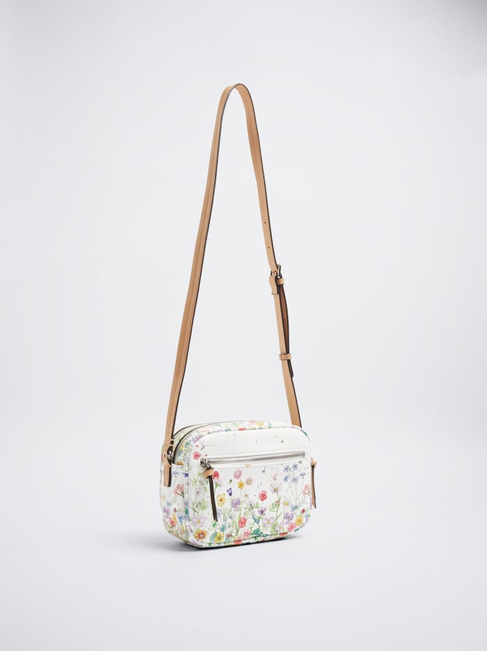 Parfois Floral Print Crossbody Kabelka Damske Viacfarebný | Slovensko-NYID69183