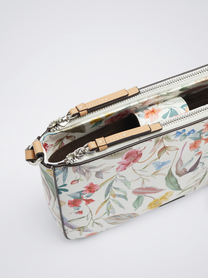 Parfois Floral Print Crossbody Kabelka Damske Viacfarebný | Slovensko-USTO63089