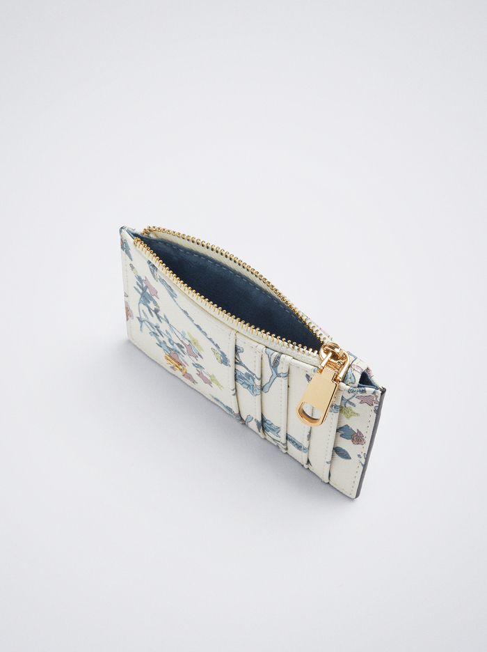 Parfois Floral Print Držiteľ Karty Damske Viacfarebný | Slovensko-GMTL10694