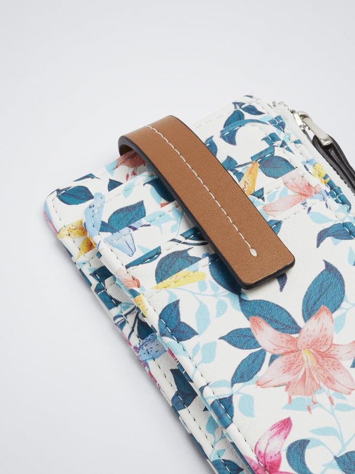 Parfois Floral Print Držiteľ Karty Damske Viacfarebný | Slovensko-SQDK43591
