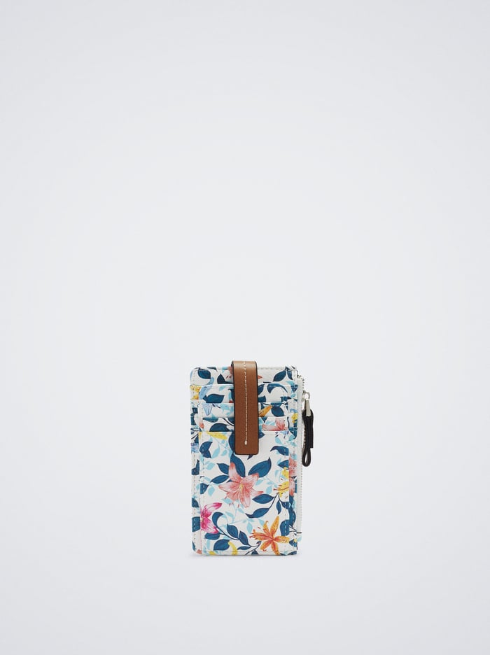 Parfois Floral Print Držiteľ Karty Damske Viacfarebný | Slovensko-SQDK43591