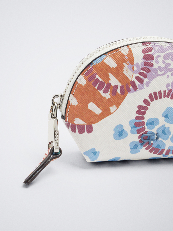 Parfois Floral Print Penazenka Na Mince Damske Biele | Slovensko-DPVQ34295