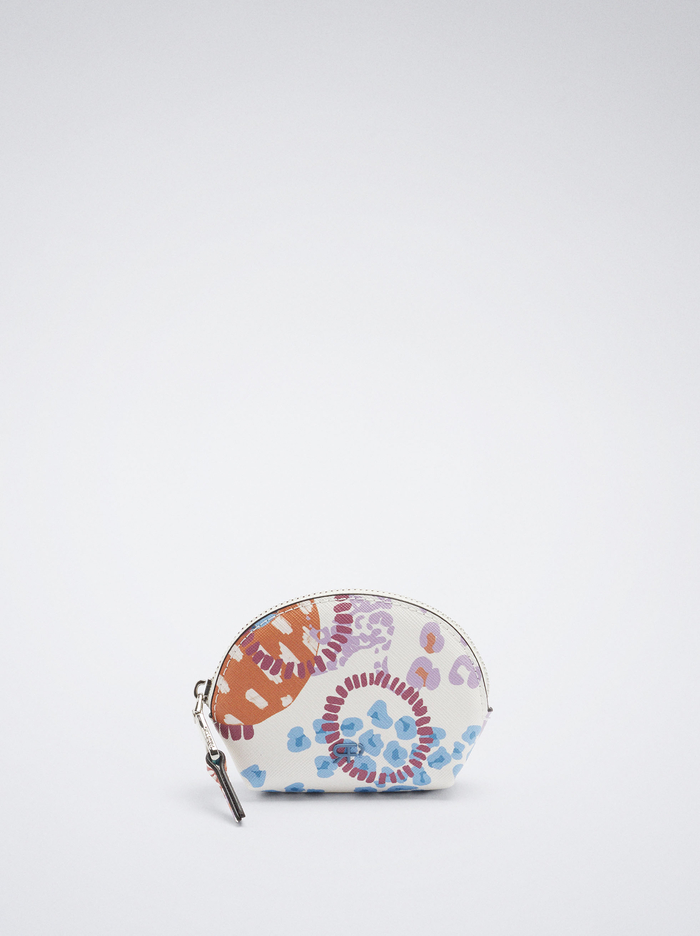 Parfois Floral Print Penazenka Na Mince Damske Biele | Slovensko-DPVQ34295