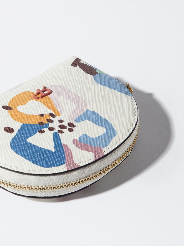 Parfois Floral Print Penazenka Na Mince Damske Biele | Slovensko-PEXI18476
