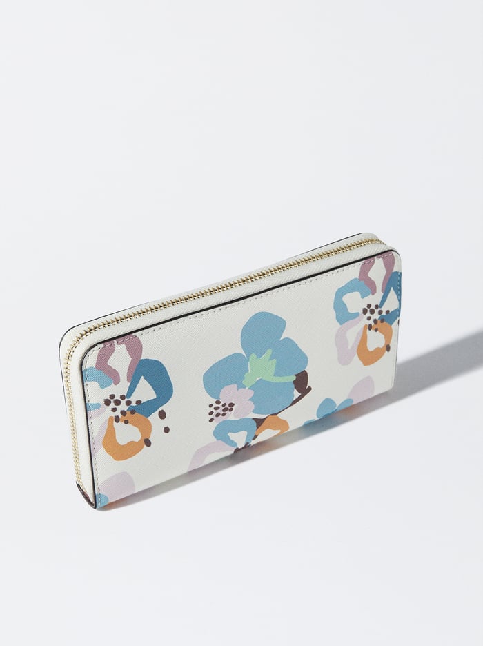 Parfois Floral Print Penazenky Damske Biele | Slovensko-FHRT76481