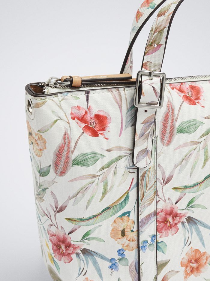 Parfois Floral Print Prenosná Taška Damske Viacfarebný | Slovensko-SHUL67295
