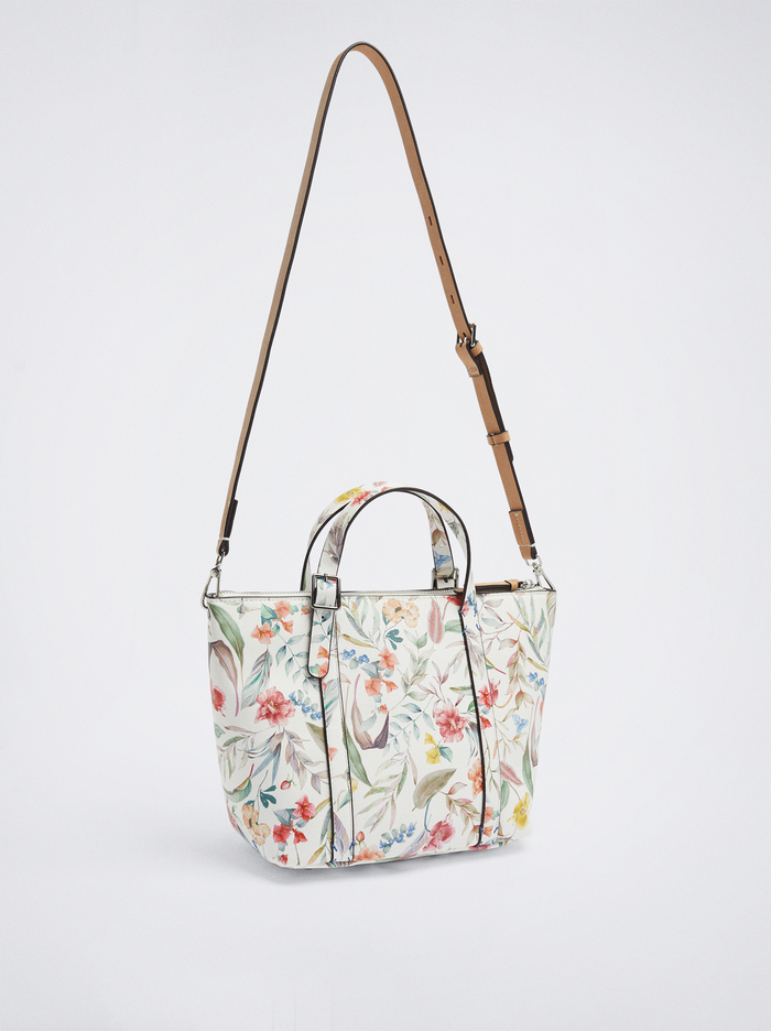 Parfois Floral Print Prenosná Taška Damske Viacfarebný | Slovensko-SHUL67295
