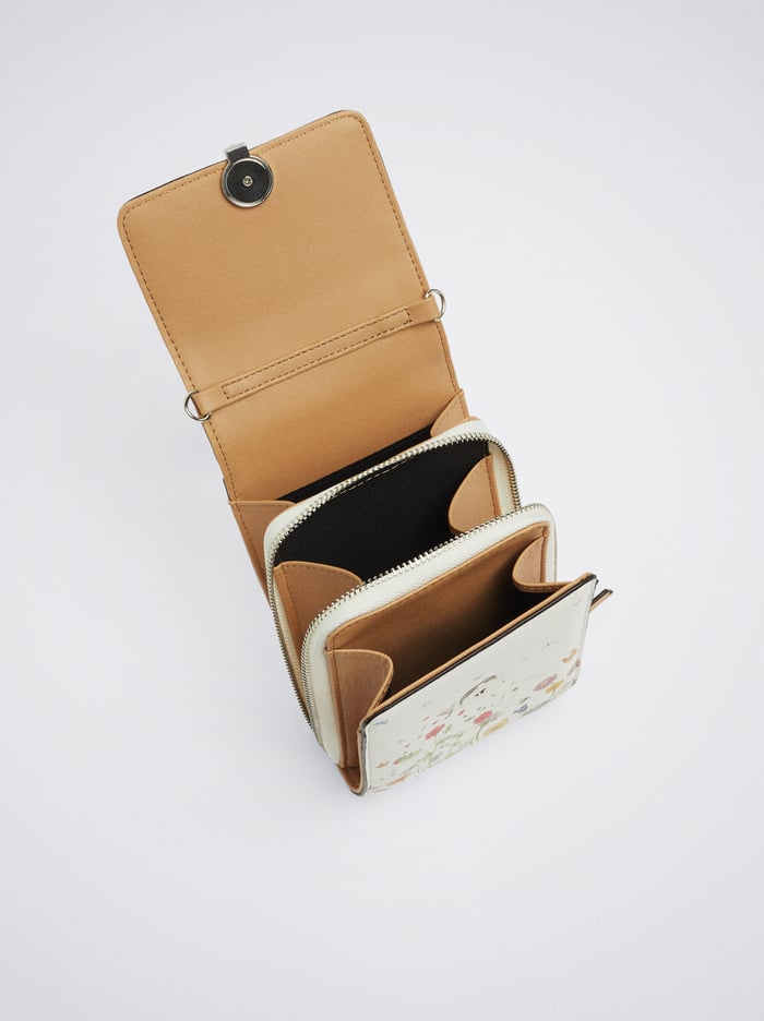 Parfois Floral Print Taska Na Mobil Damske Viacfarebný | Slovensko-ATID75391