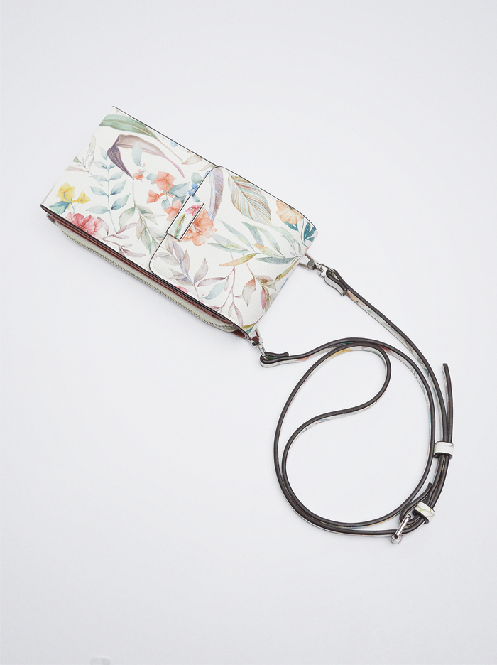 Parfois Floral Print Taska Na Mobil Damske Viacfarebný | Slovensko-DLXR86142