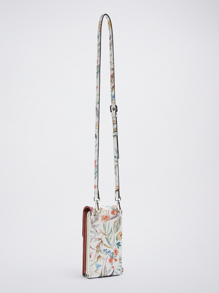 Parfois Floral Print Taska Na Mobil Damske Viacfarebný | Slovensko-DLXR86142