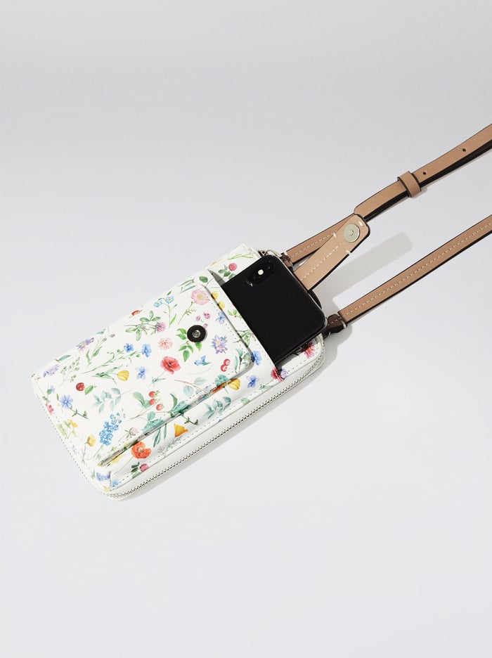 Parfois Floral Print Taska Na Mobil Damske Viacfarebný | Slovensko-RGQJ85473