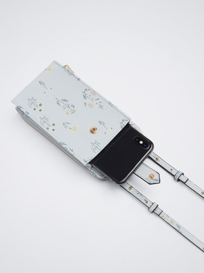 Parfois Floral Print Taska Na Mobil Damske Viacfarebný | Slovensko-ZVNX04183