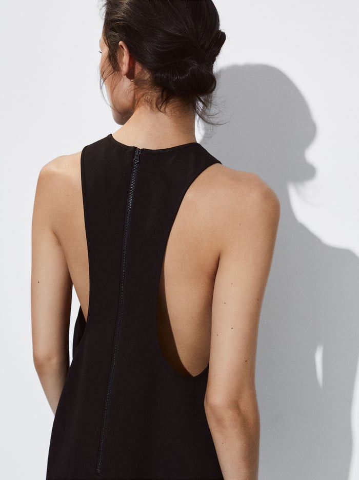 Parfois Halter Neck Mini Saty Damske Čierne | Slovensko-HDJK95742